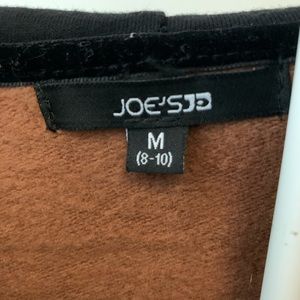 Girls cropped leopard print sweater